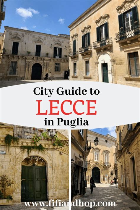 lecce bakeca gay|The BIG Guide to Lecce 